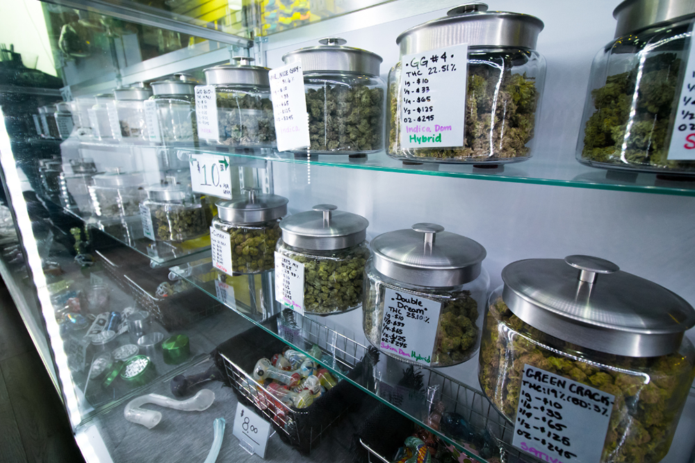 Identify the types of cannabis dispensary customers