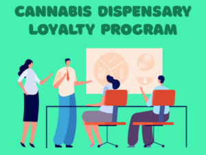 cannabis dispensary loyalty program graphic