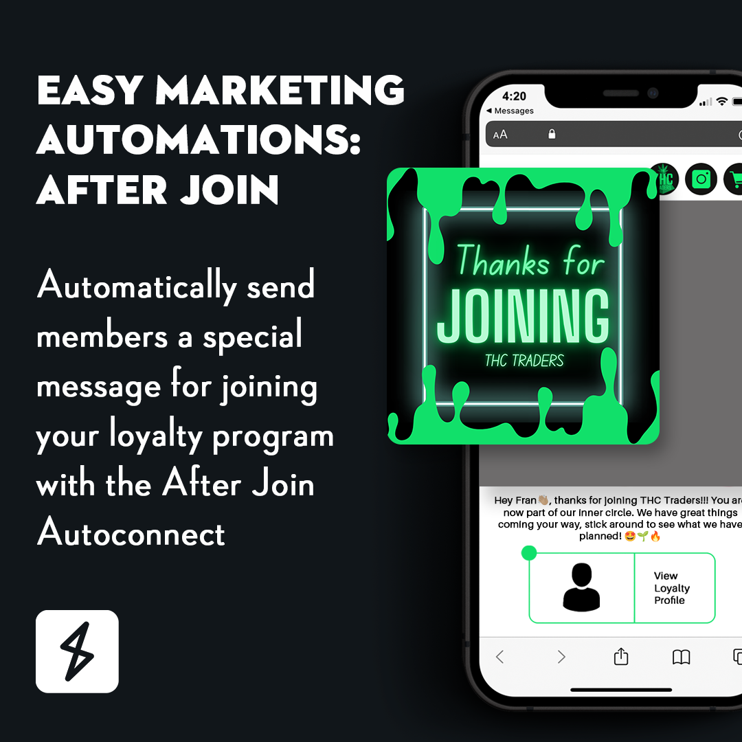 Marketing Automations | After Join Autoconnect