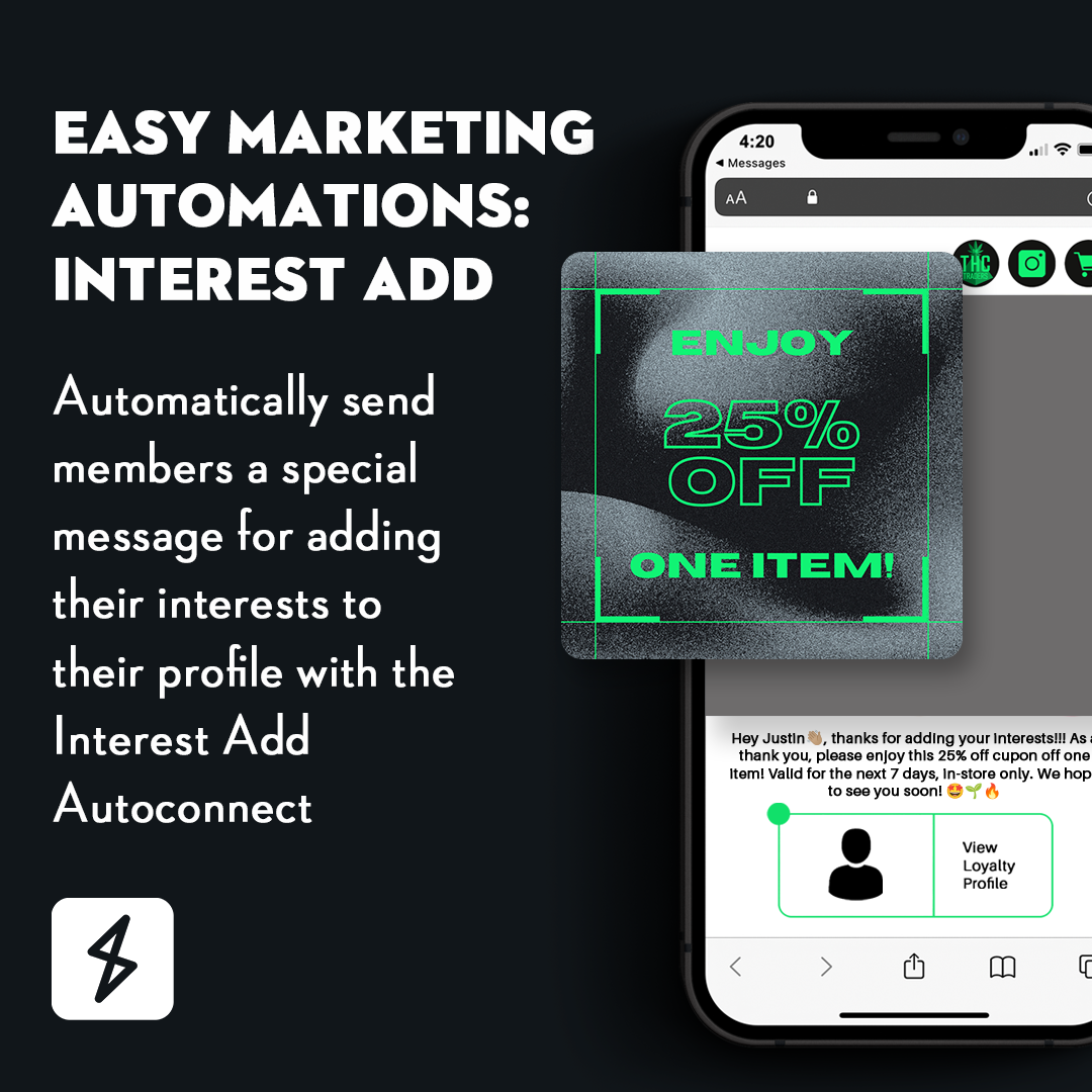 Easy Marketing Automations: Interest Add iPhone Stashboard