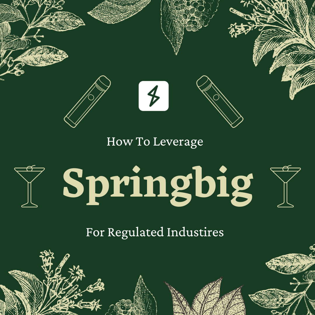 How to Leverage Springbig for Regulated Industries